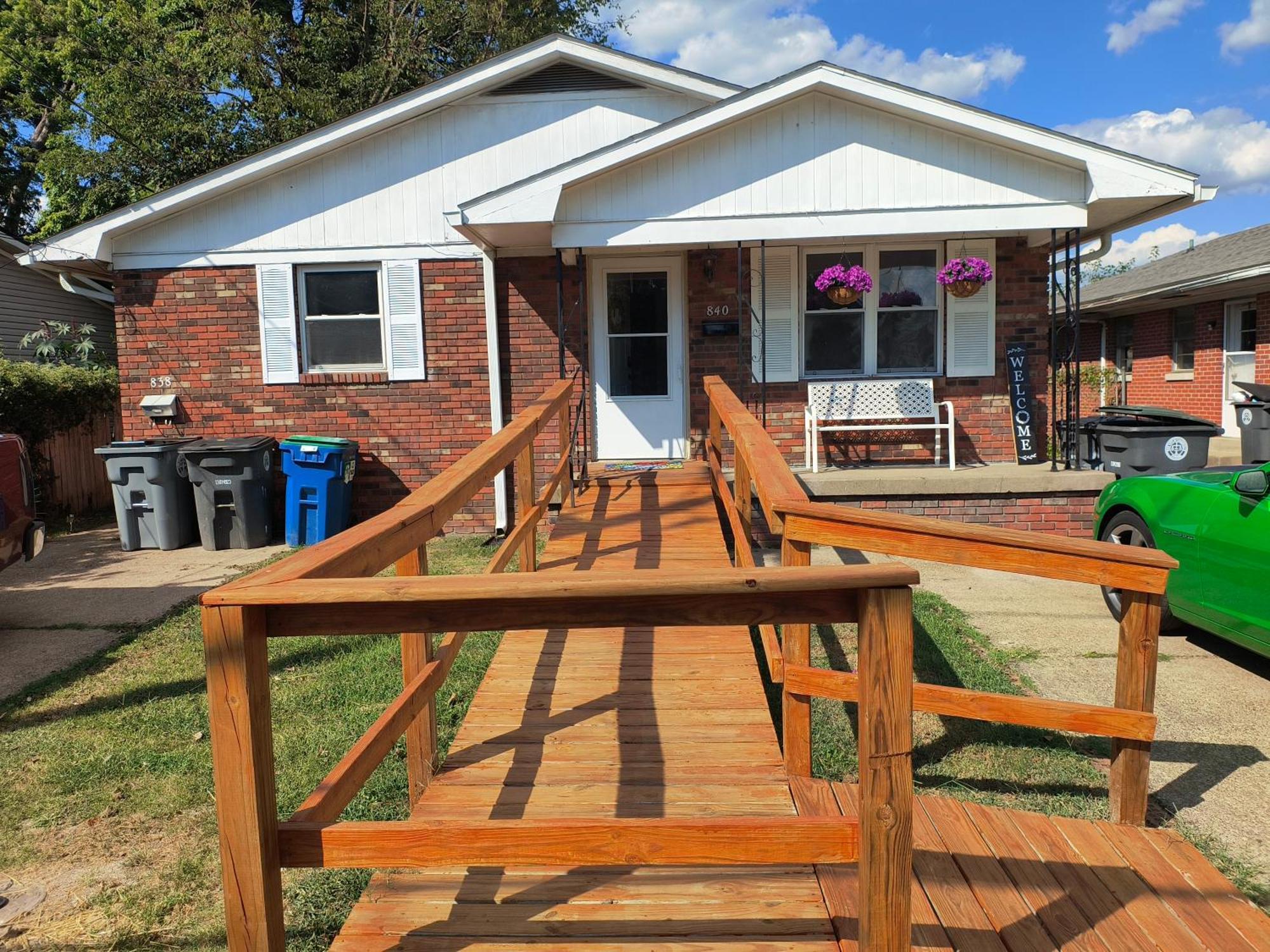 Apartamento Accessible Art Bungalow Evansville Exterior foto